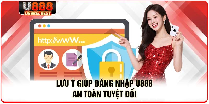 Lưu ý giúp đăng nhập U888 an toàn tuyệt đối 
